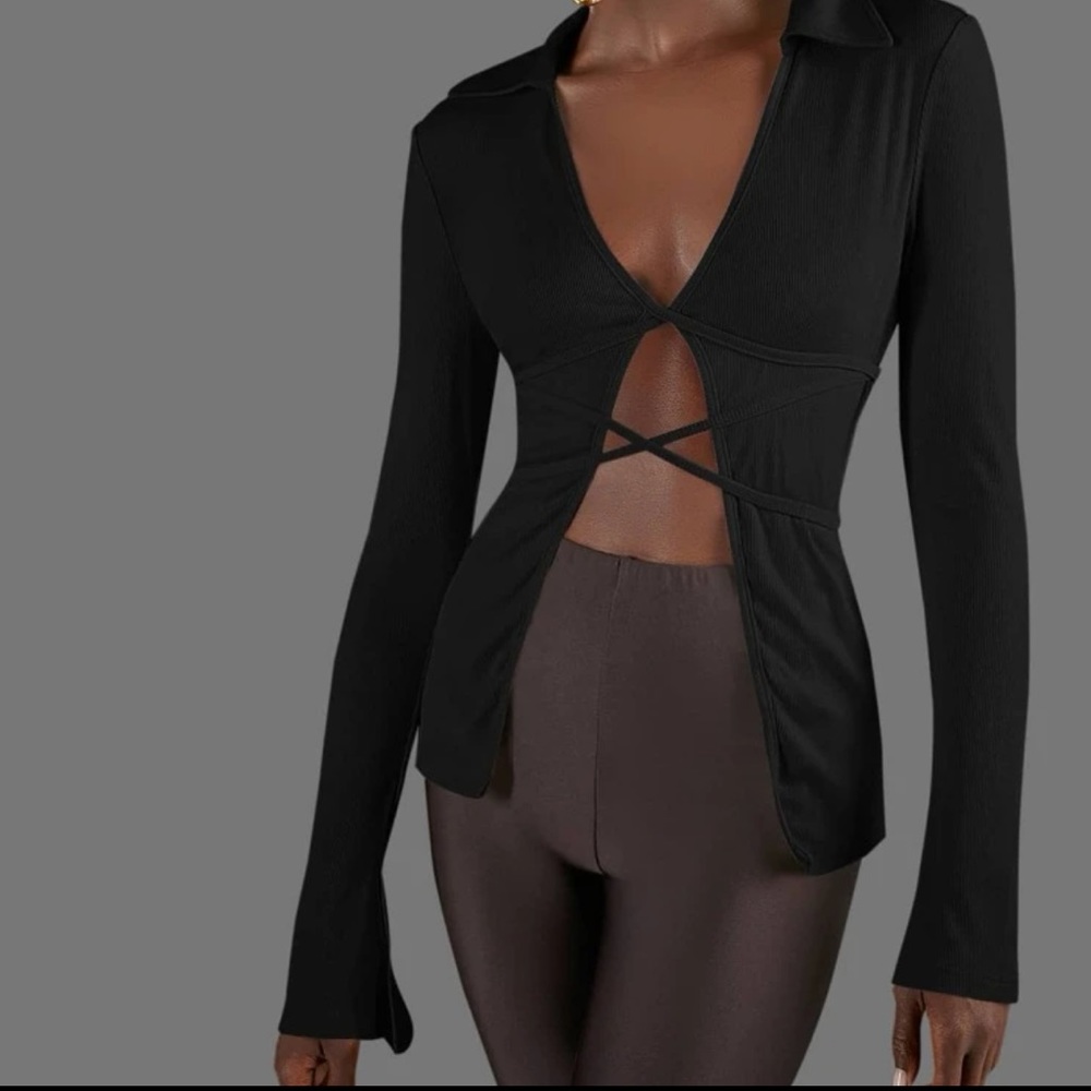 Tie Front Top
